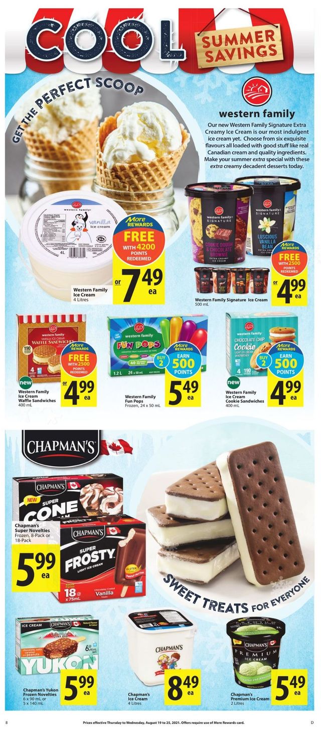 Save-On-Foods Flyer from 08/19/2021