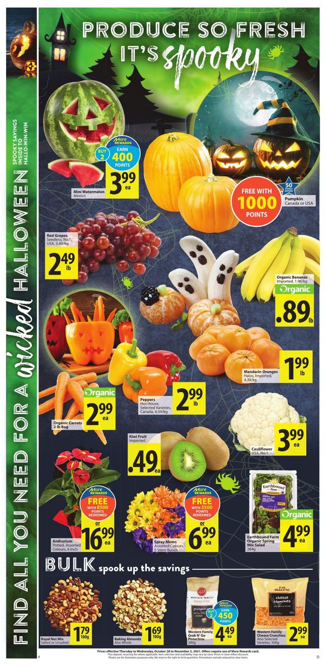 Save-On-Foods Flyer from 10/28/2021