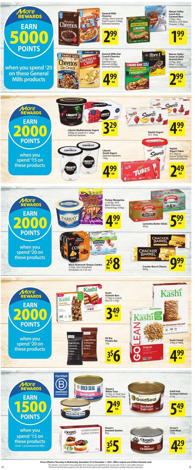 Save-On-Foods Flyer from 11/25/2021