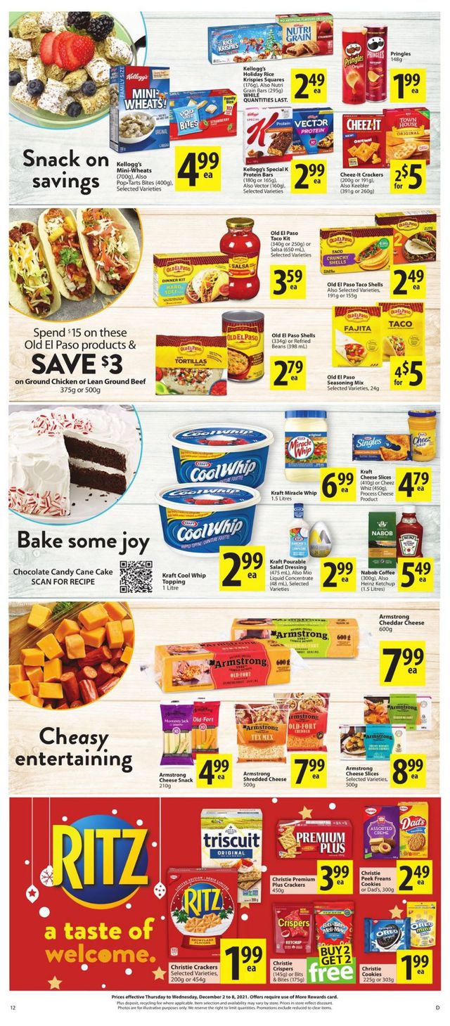 Save-On-Foods Flyer from 12/02/2021