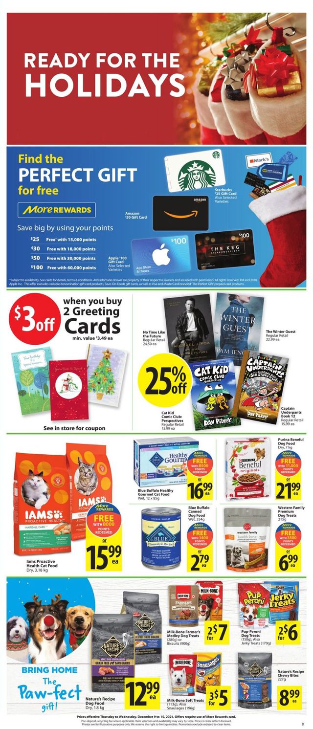 Save-On-Foods Flyer from 12/09/2021