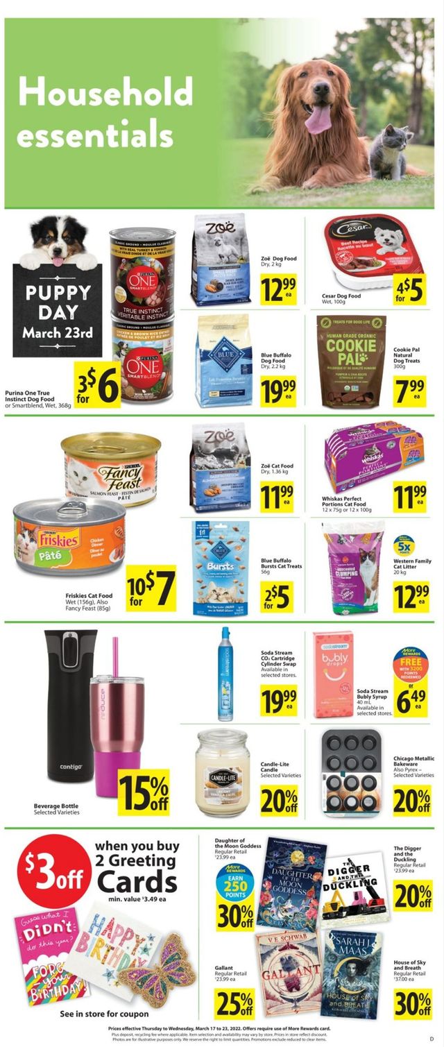 Save-On-Foods Flyer from 03/17/2022