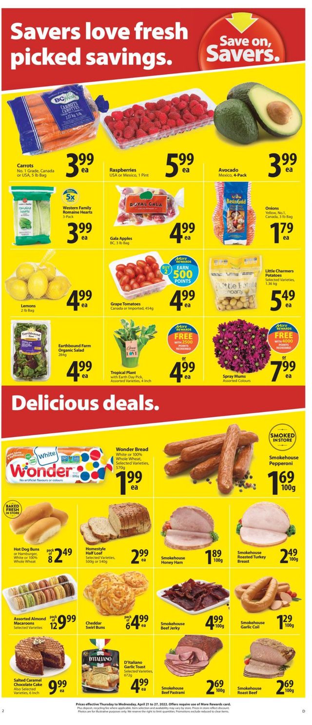 Save-On-Foods Flyer from 04/21/2022