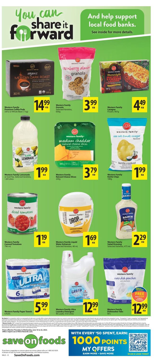 Save-On-Foods Flyer from 06/16/2022