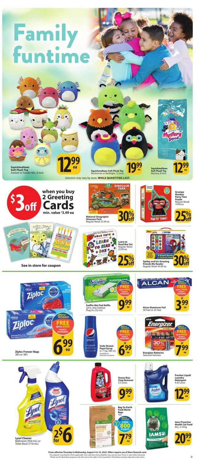 Save-On-Foods Flyer from 08/04/2022