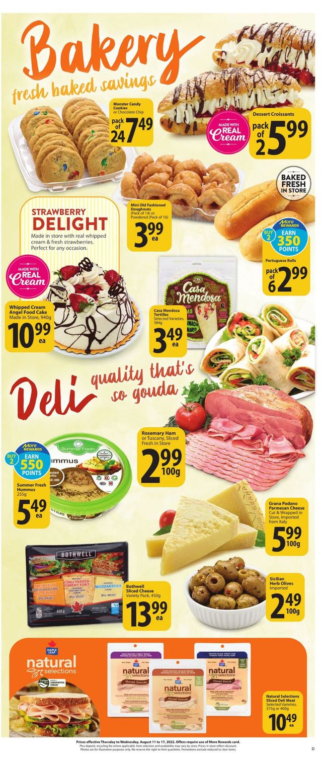 Save-On-Foods Flyer from 08/11/2022
