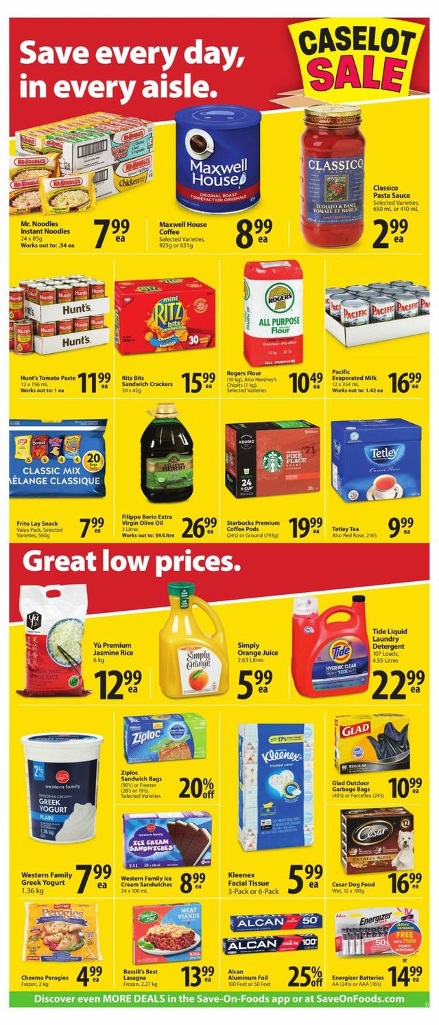 Save-On-Foods Flyer from 09/01/2022