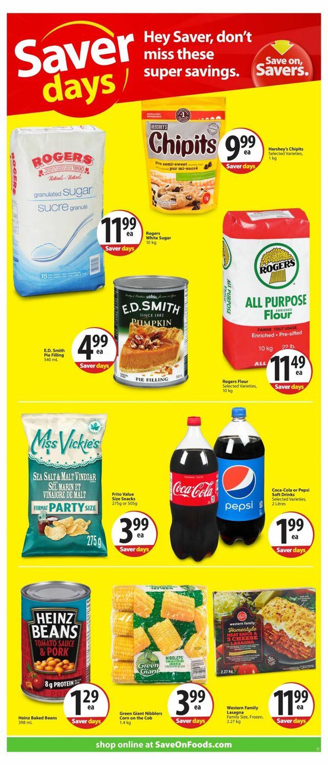 Save-On-Foods Flyer from 09/22/2022