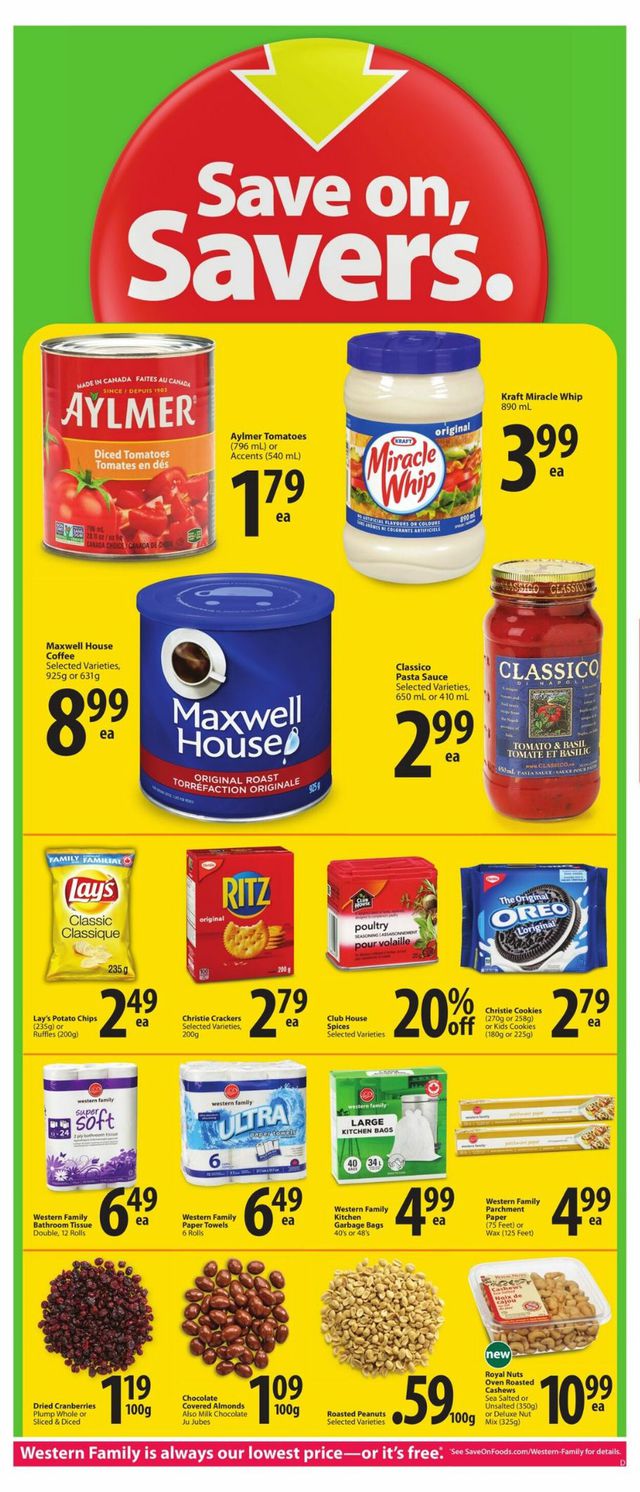 Save-On-Foods Flyer from 09/29/2022