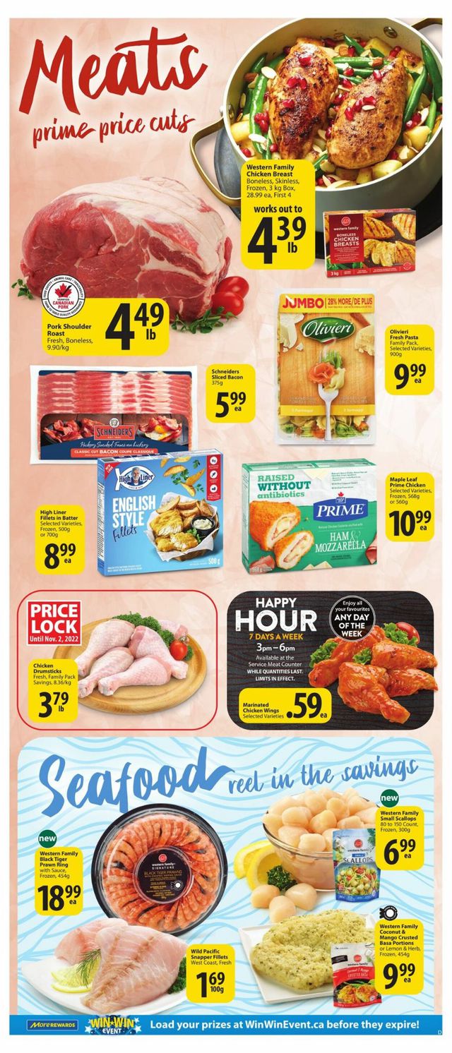 Save-On-Foods Flyer from 10/27/2022