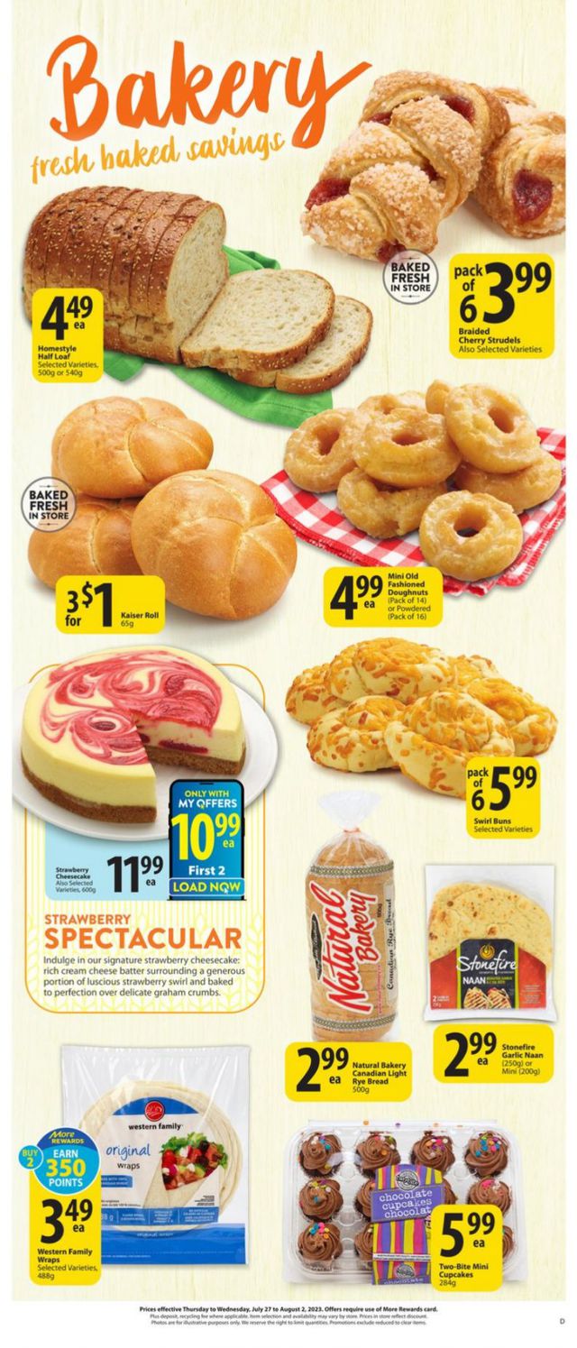 Save-On-Foods Flyer from 07/27/2023