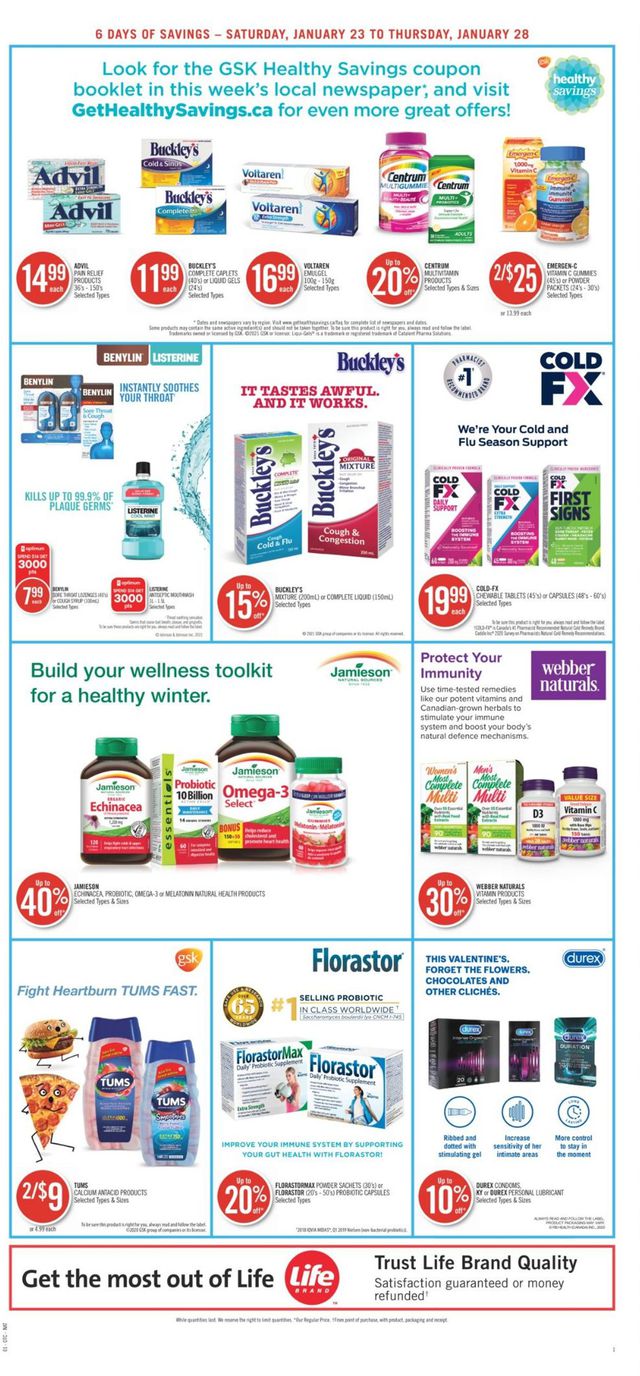 Shoppers Flyer from 01/23/2021
