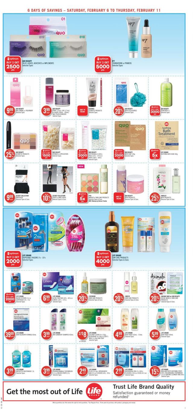 Shoppers Flyer from 02/06/2021