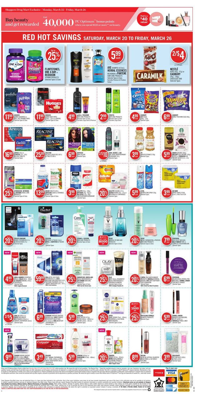 Shoppers Flyer from 03/20/2021