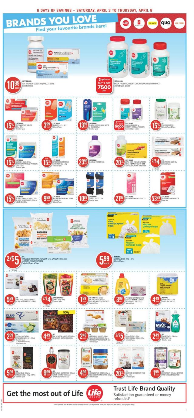 Shoppers Flyer from 04/03/2021
