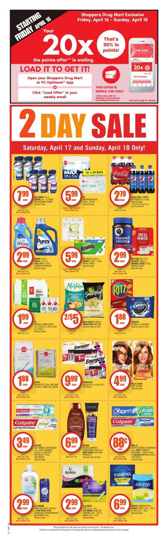 Shoppers Flyer from 04/17/2021