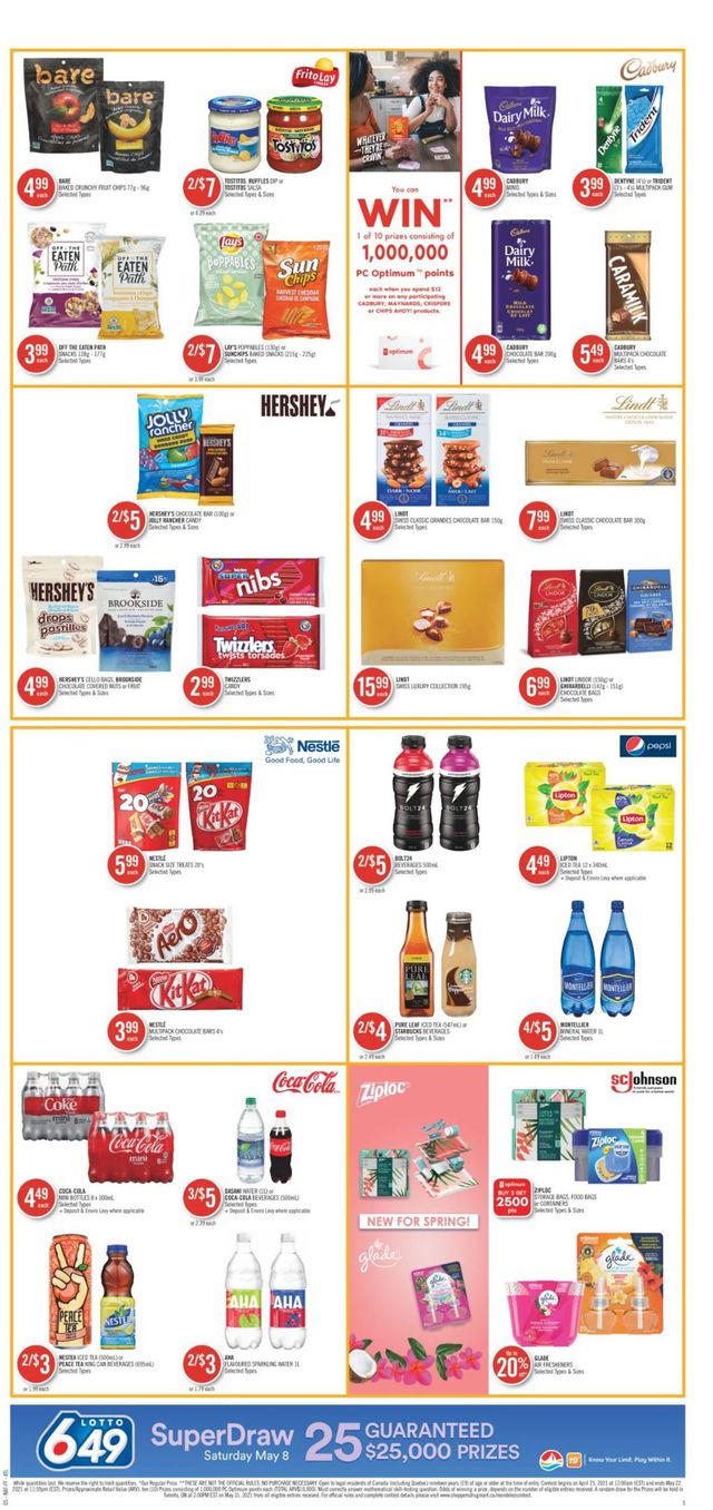Shoppers Flyer from 04/24/2021