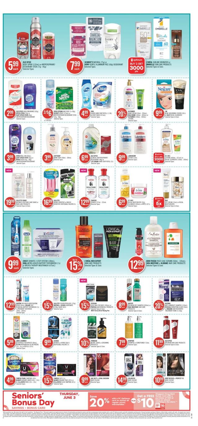 Shoppers Flyer from 05/29/2021
