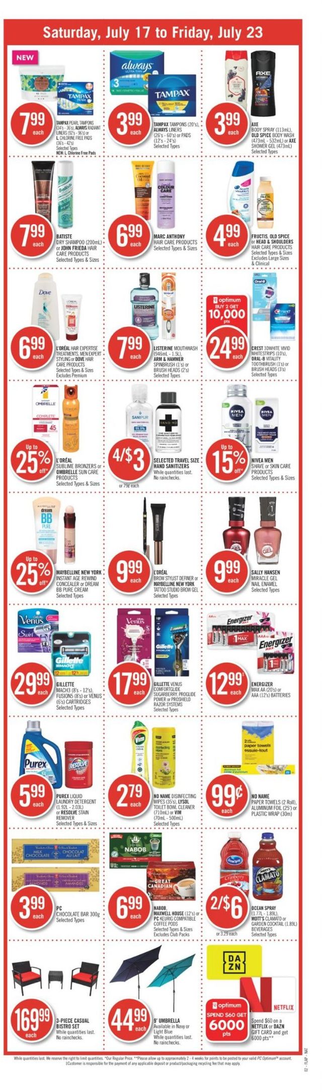 Shoppers Flyer from 07/17/2021