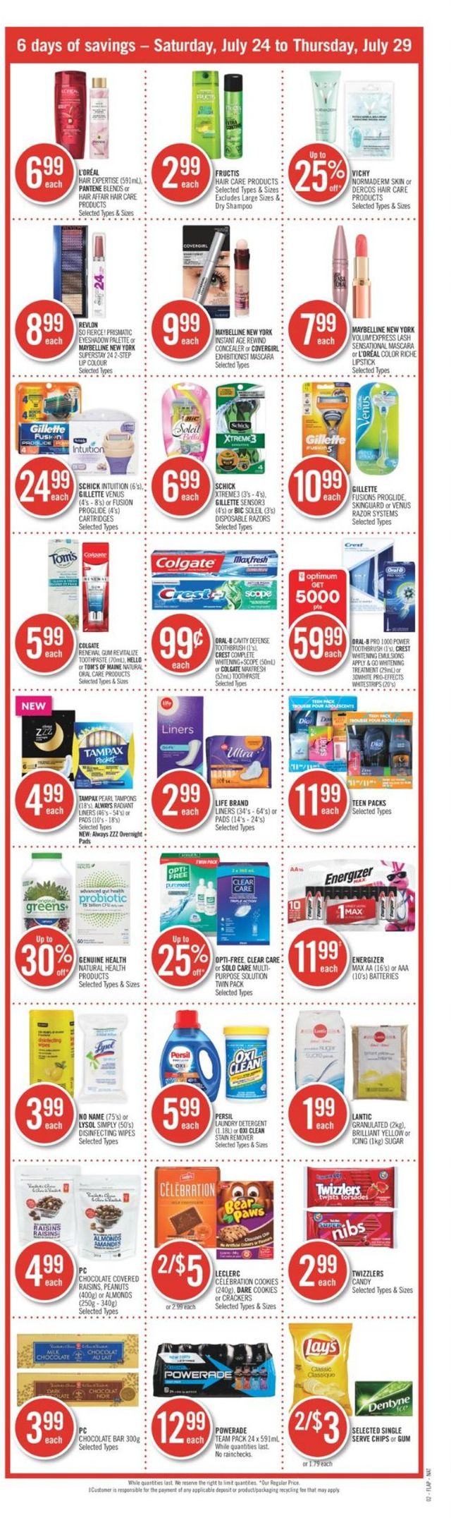 Shoppers Flyer from 07/24/2021