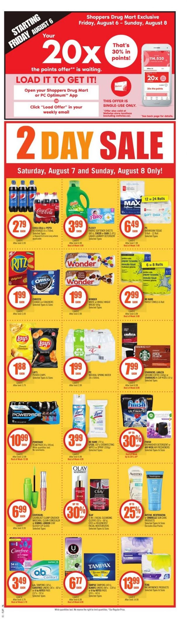 Shoppers Flyer from 08/07/2021