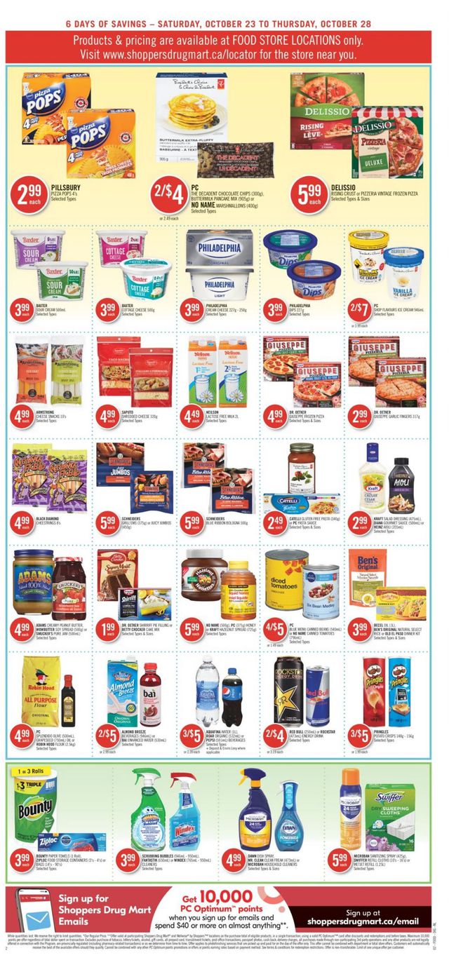 Shoppers Flyer from 10/23/2021