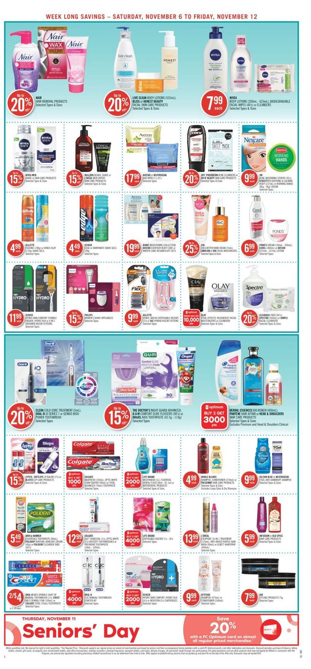 Shoppers Flyer from 11/06/2021