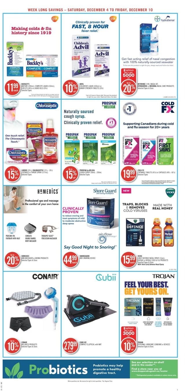Shoppers Flyer from 12/04/2021