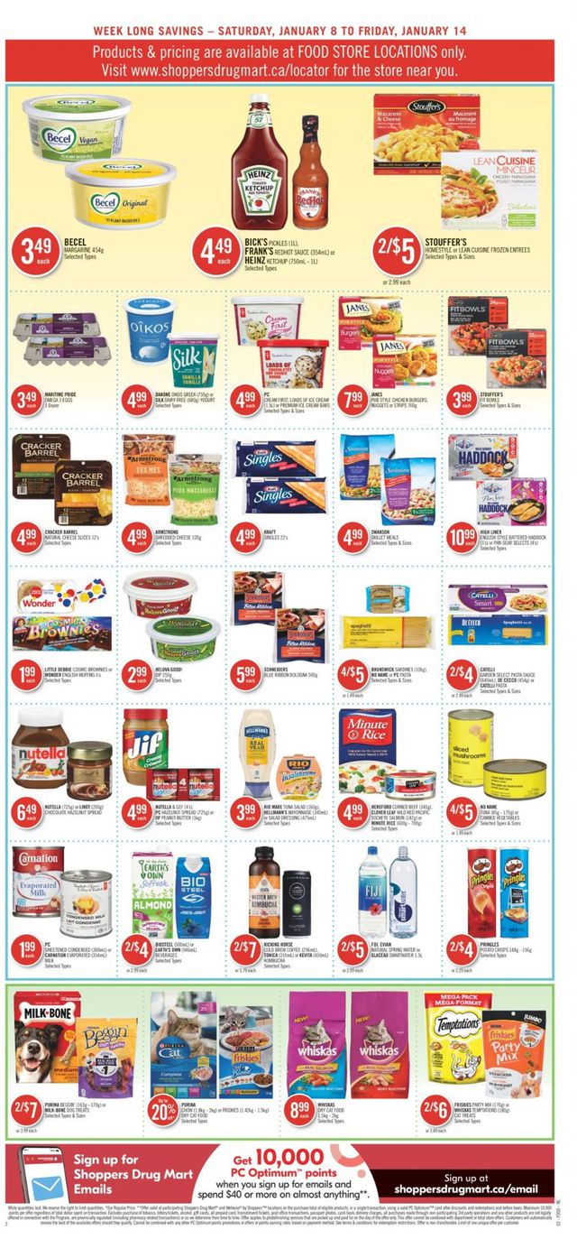 Shoppers Flyer from 01/08/2022