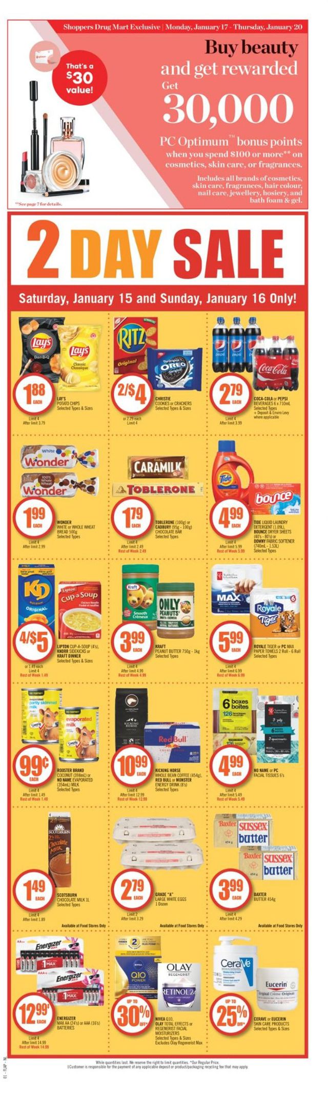 Shoppers Flyer from 01/15/2022