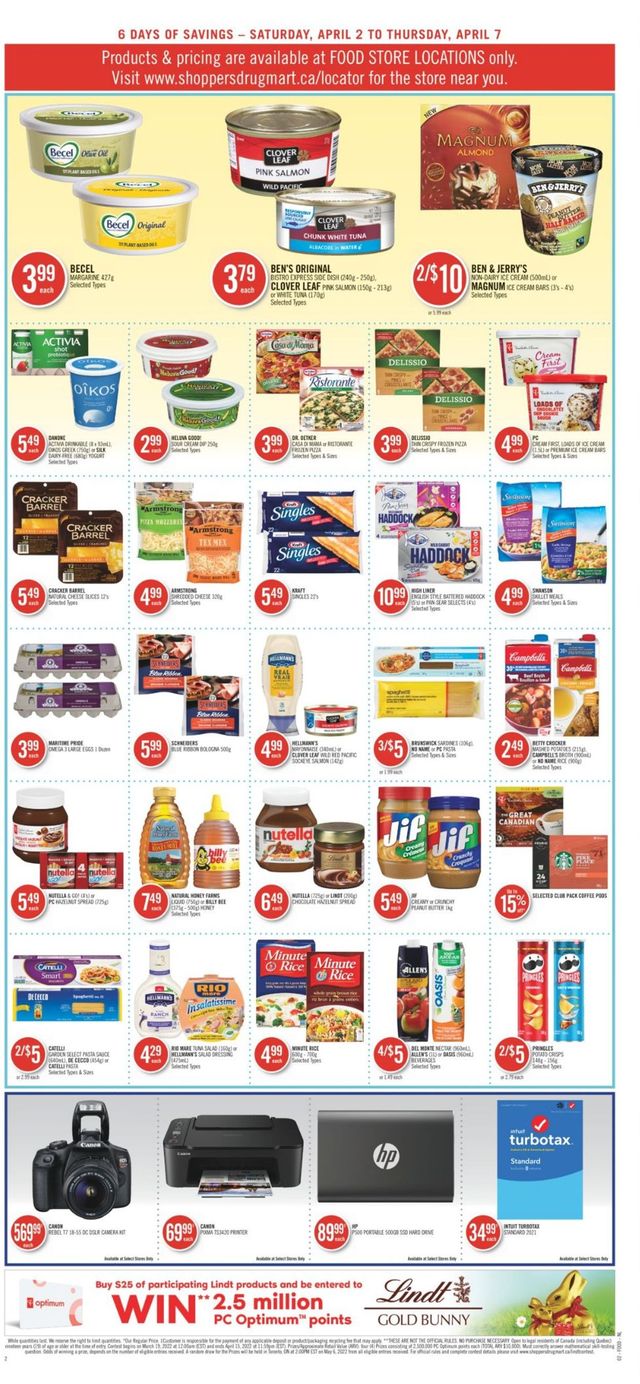 Shoppers Flyer from 04/02/2022