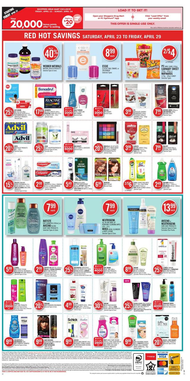 Shoppers Flyer from 04/23/2022