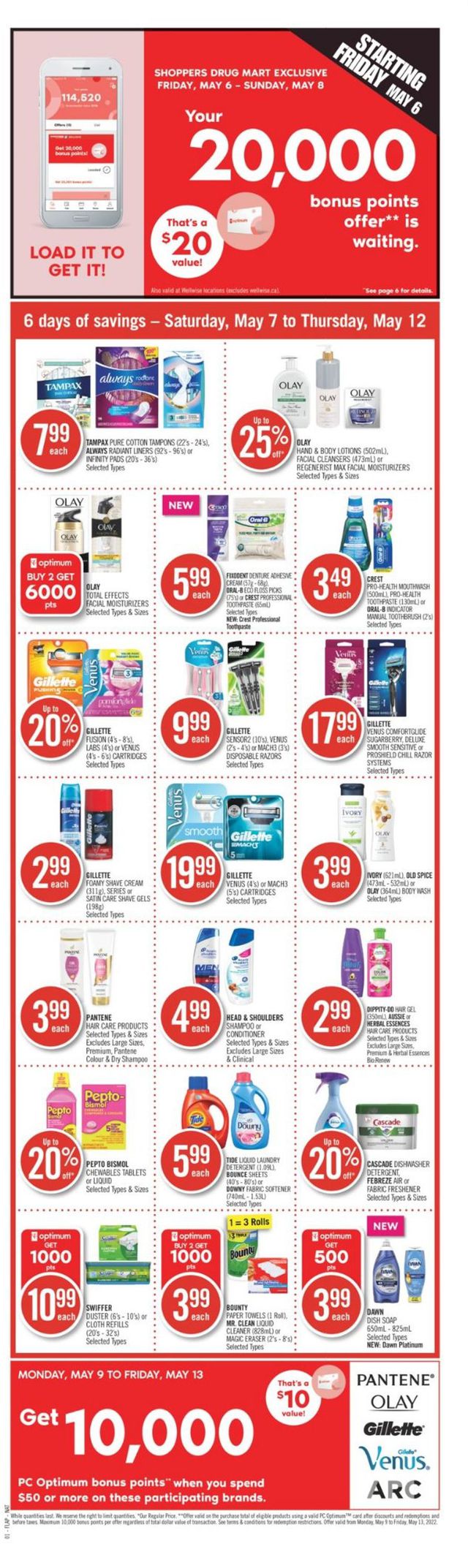 Shoppers Flyer from 05/07/2022