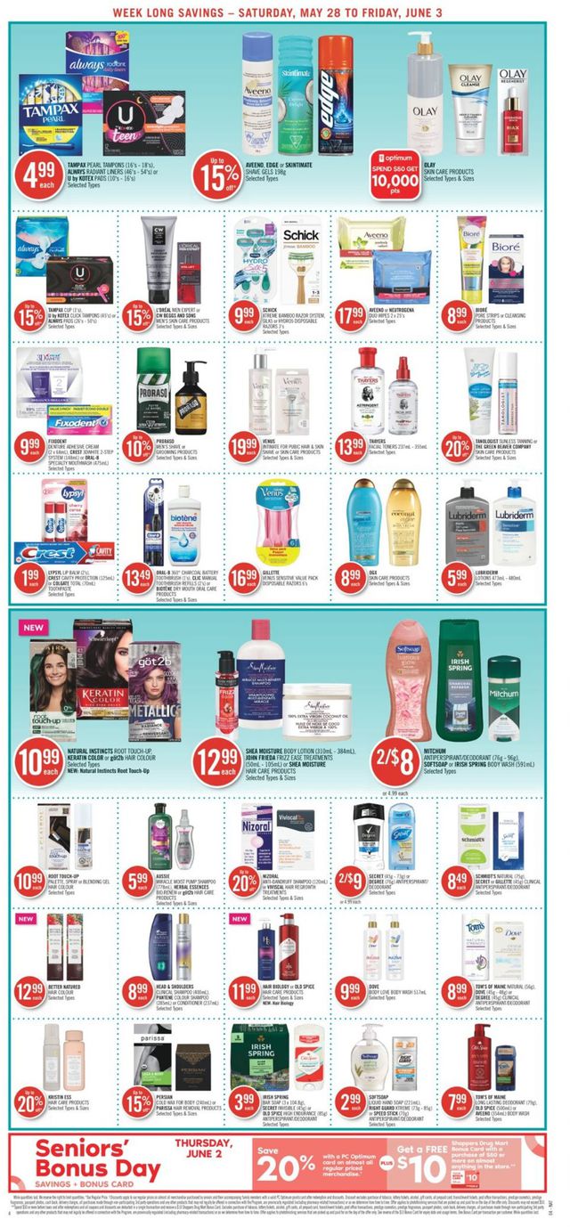 Shoppers Flyer from 05/28/2022