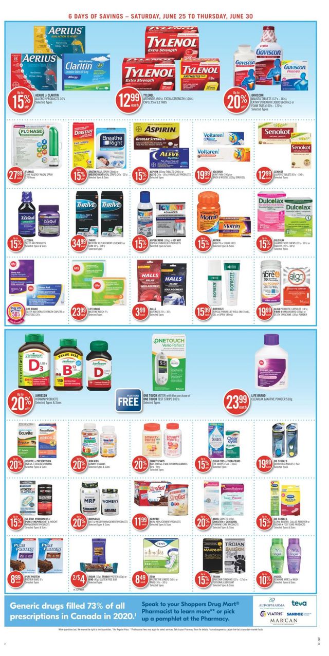 Shoppers Flyer from 06/25/2022