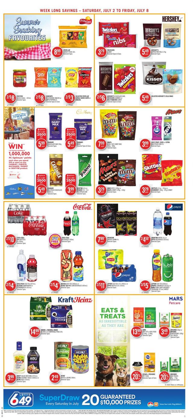 Shoppers Flyer from 07/02/2022