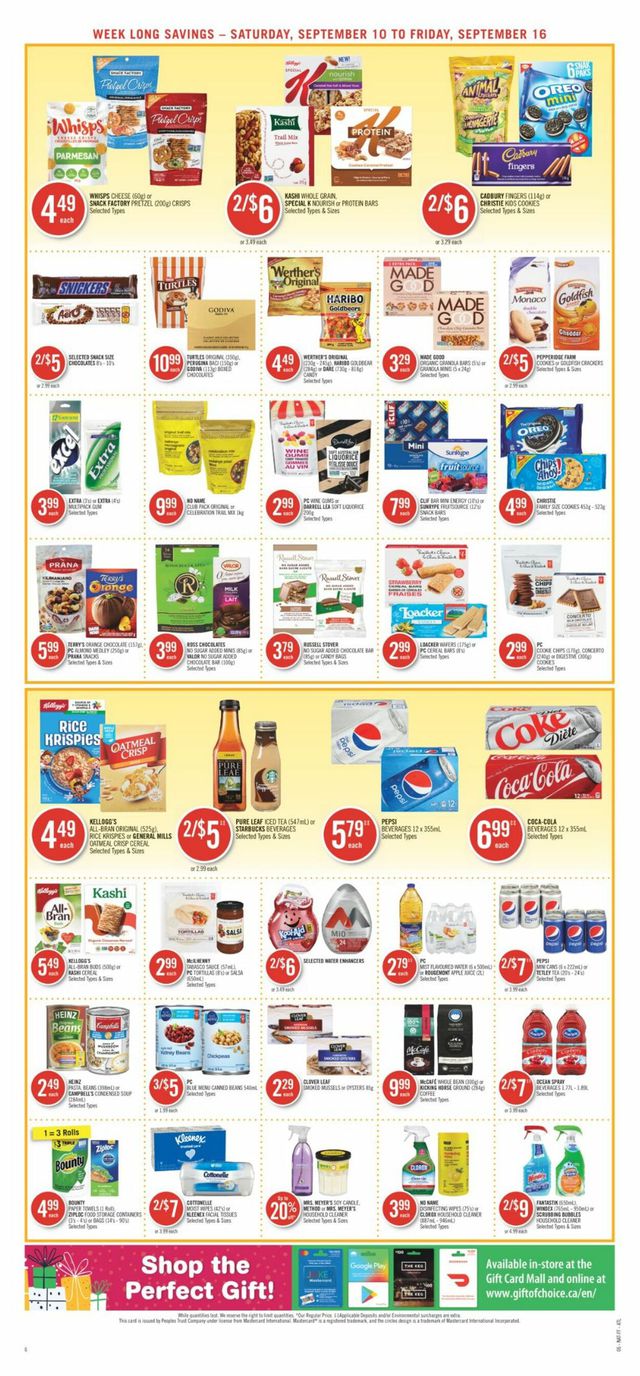 Shoppers Flyer from 09/09/2022