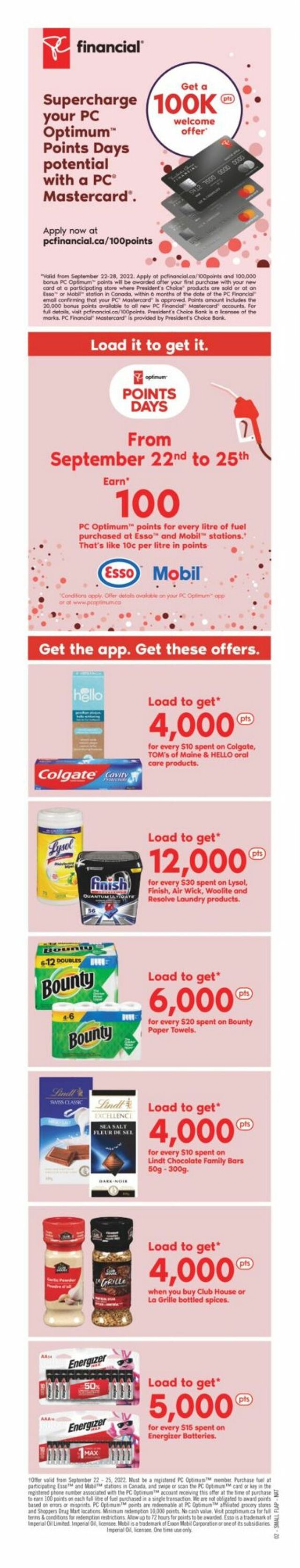 Shoppers Flyer from 09/24/2022