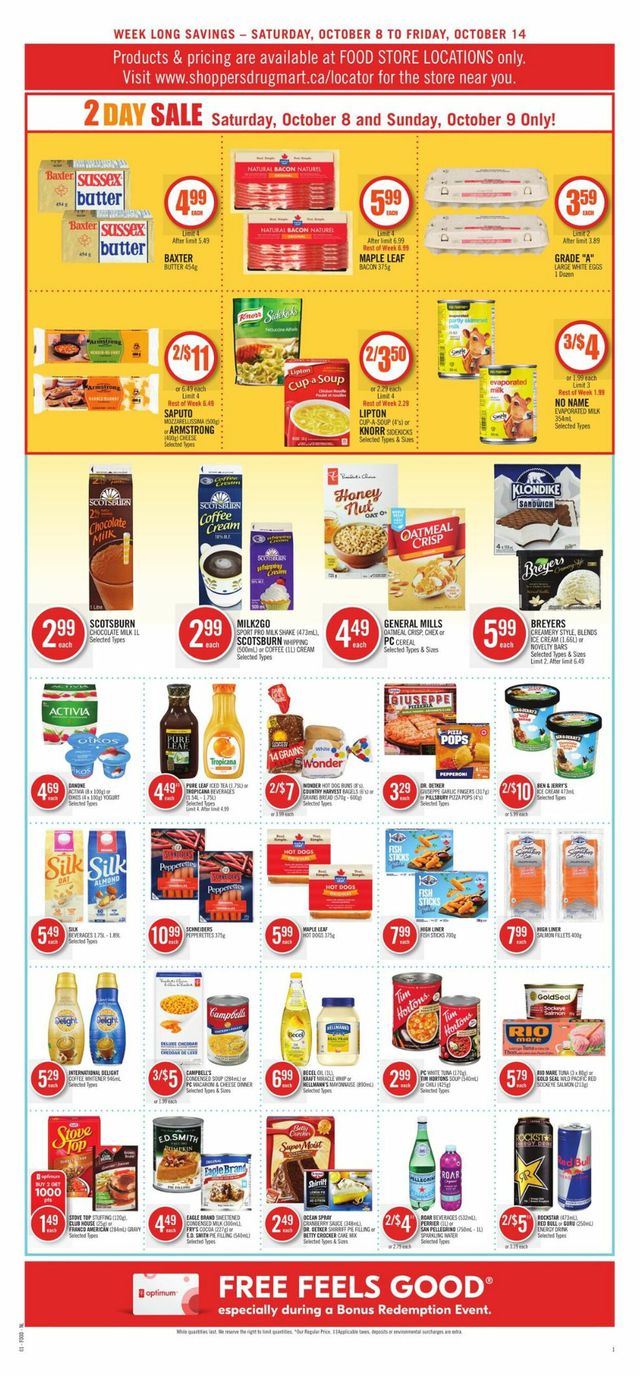 Shoppers Flyer from 10/08/2022