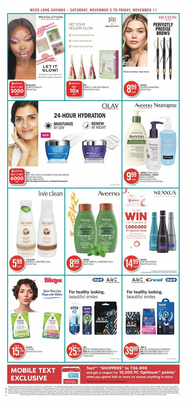 Shoppers Flyer from 11/05/2022