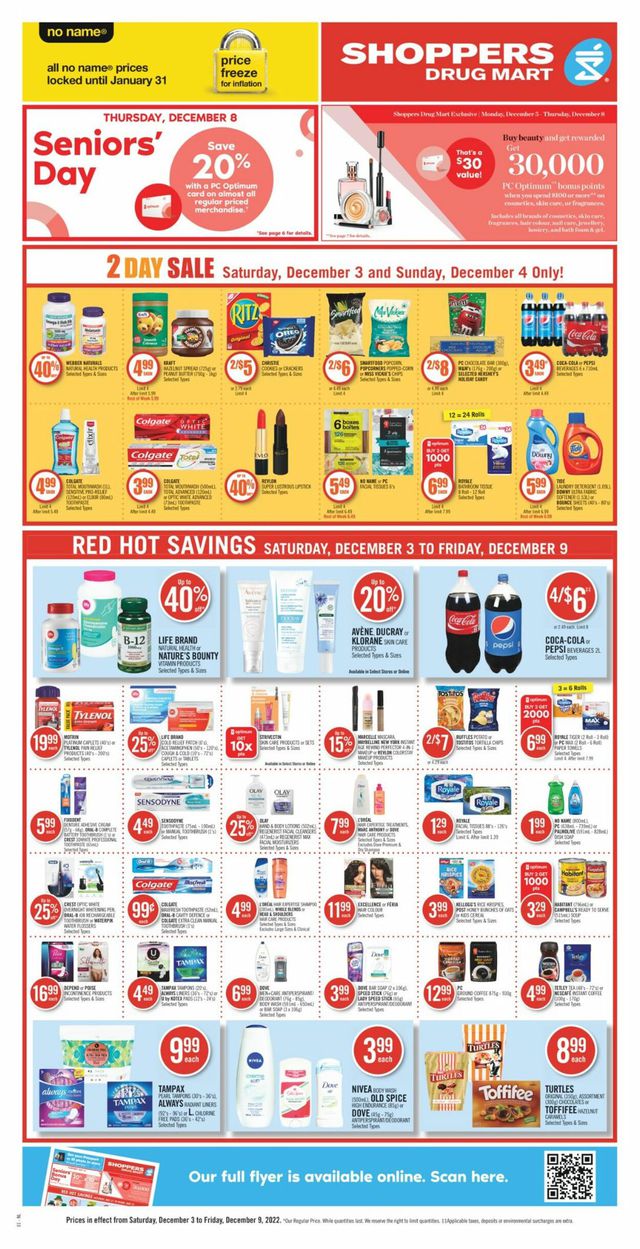 Shoppers Flyer from 12/03/2022
