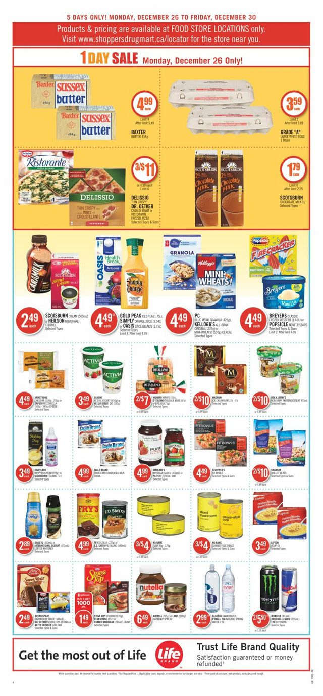 Shoppers Flyer from 12/26/2022