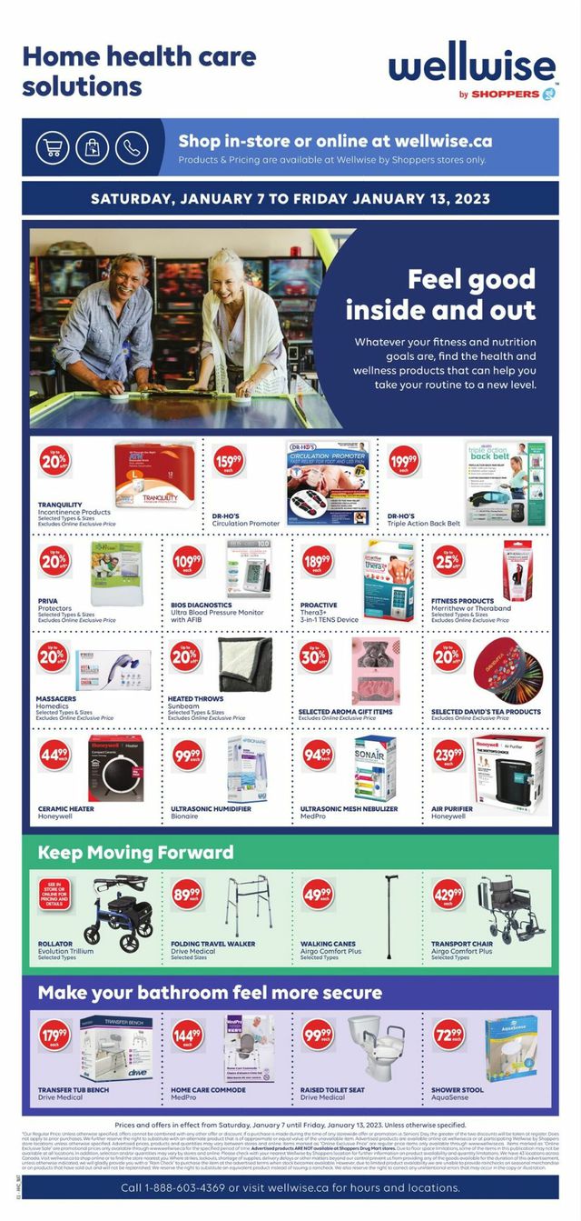 Shoppers Flyer from 01/07/2023