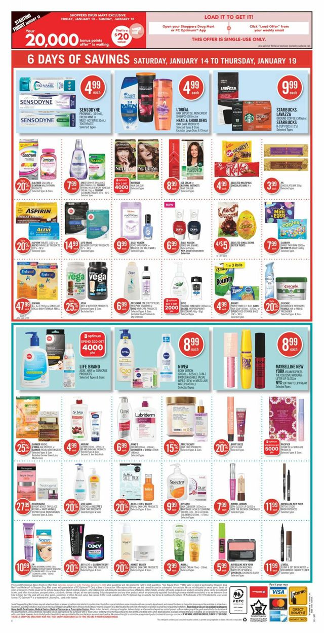 Shoppers Flyer from 01/14/2023
