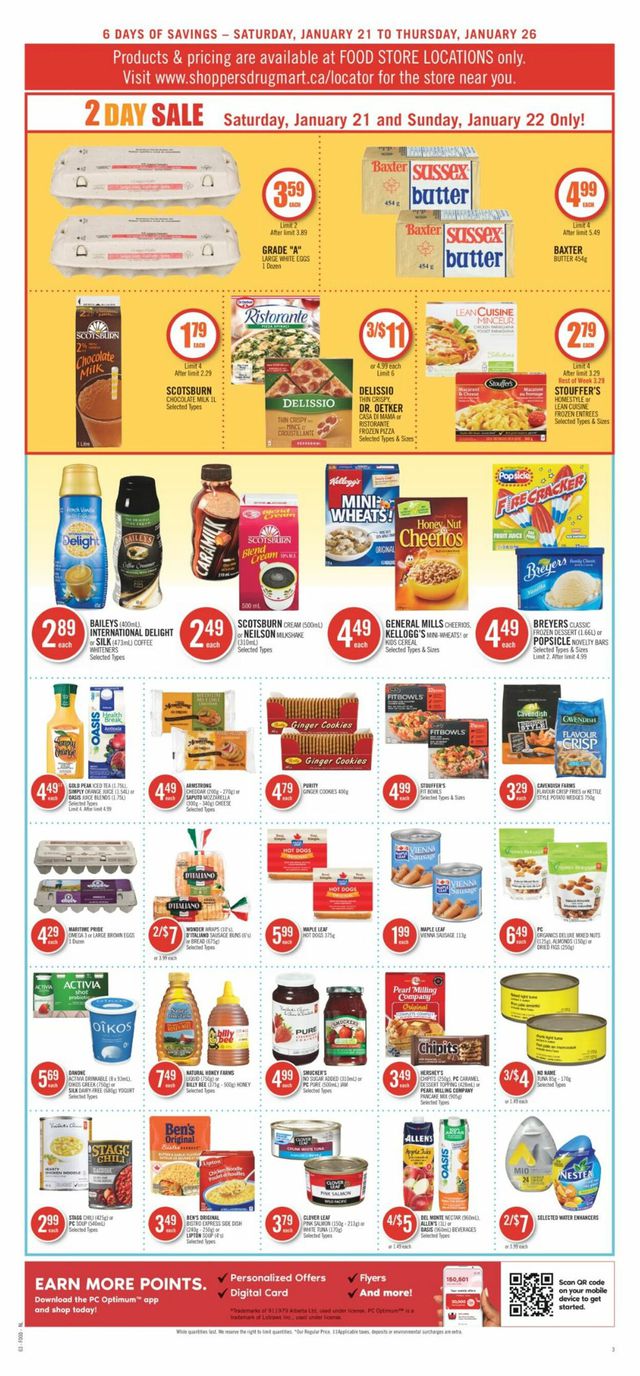 Shoppers Flyer from 01/21/2023
