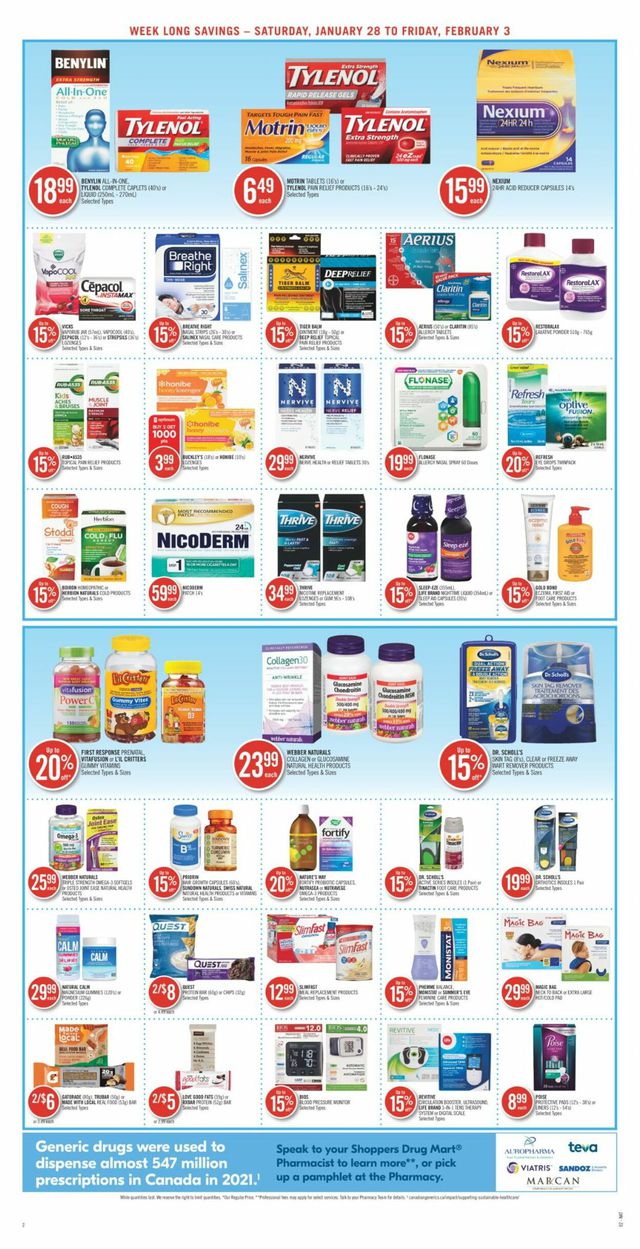 Shoppers Flyer from 01/28/2023
