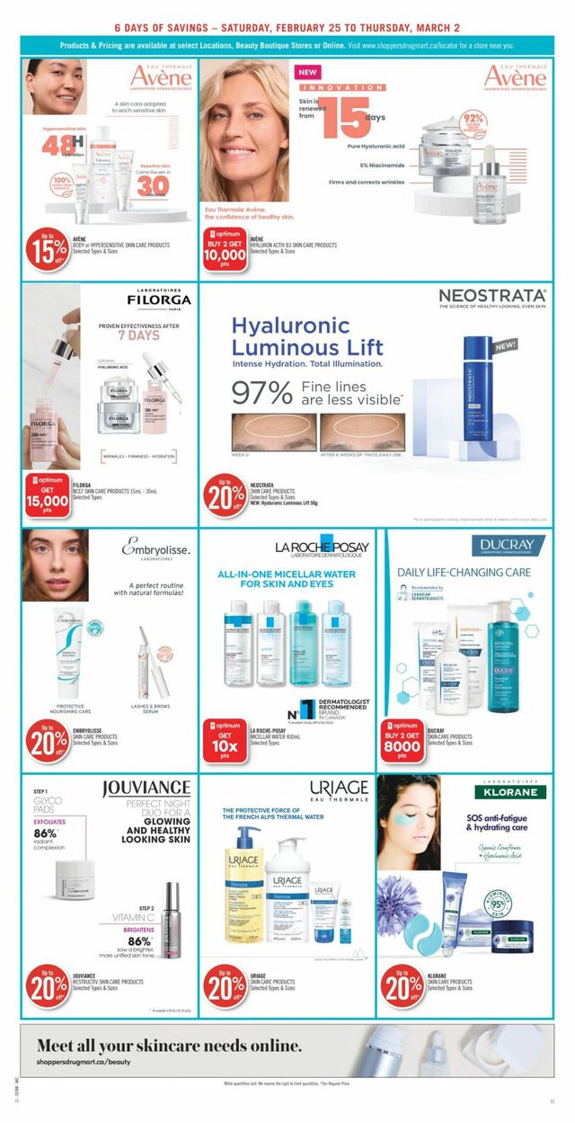 Shoppers Flyer from 02/25/2023