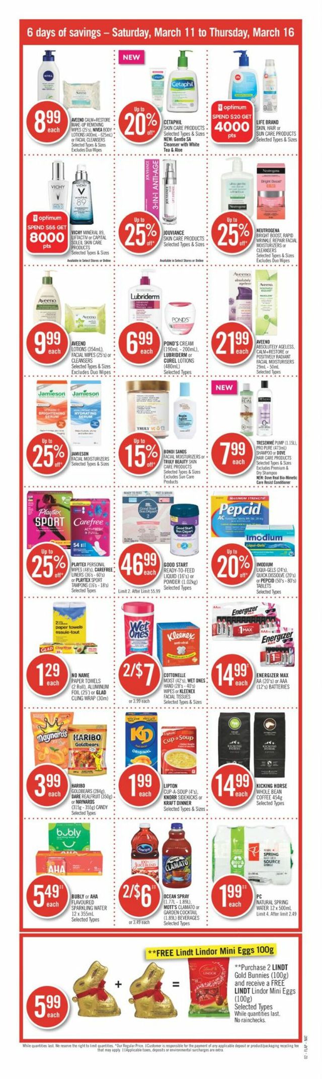 Shoppers Flyer from 03/11/2023
