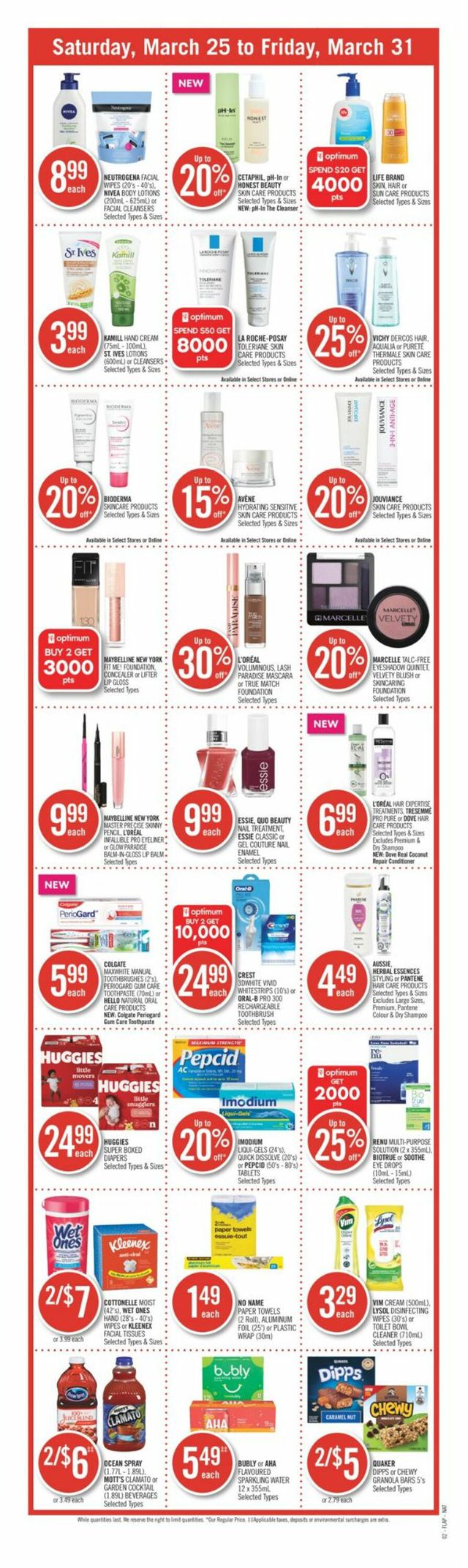 Shoppers Flyer from 03/25/2023