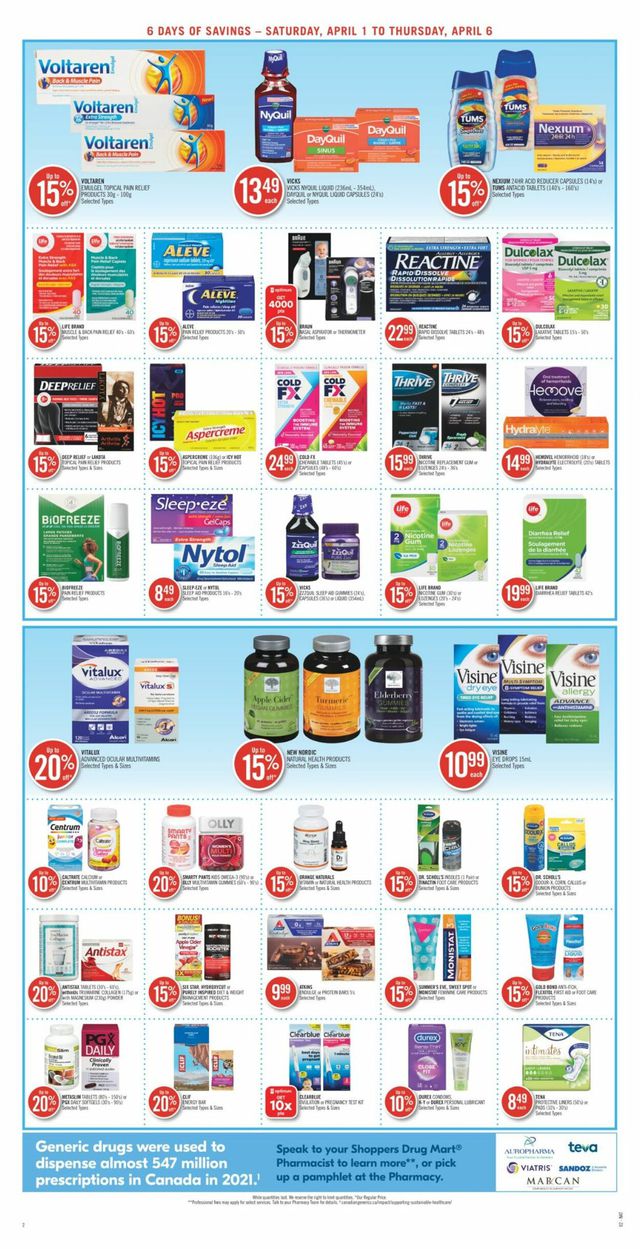 Shoppers Flyer from 04/01/2023